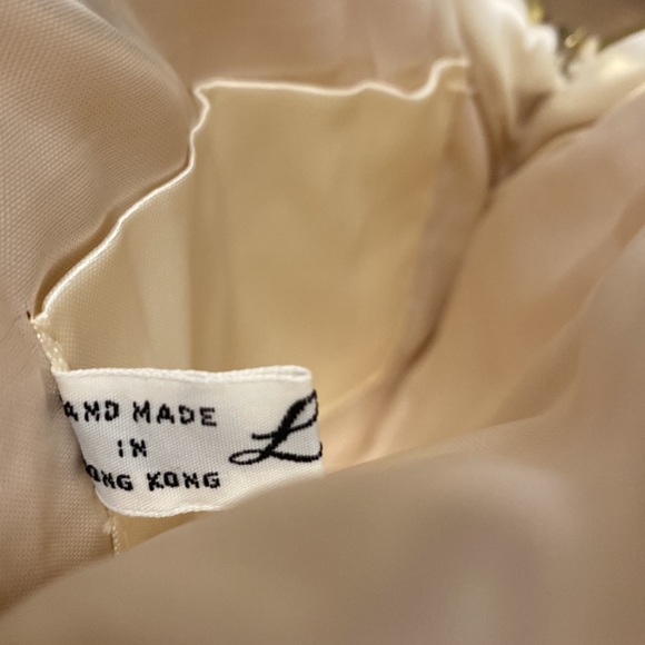 Vintage La Regale Ltd White Beaded Handbag - Picture 8 of 9